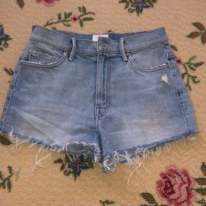 MOTHER denim cut off shorts size 25